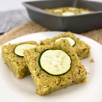 Skinny Zucchini Cornbread