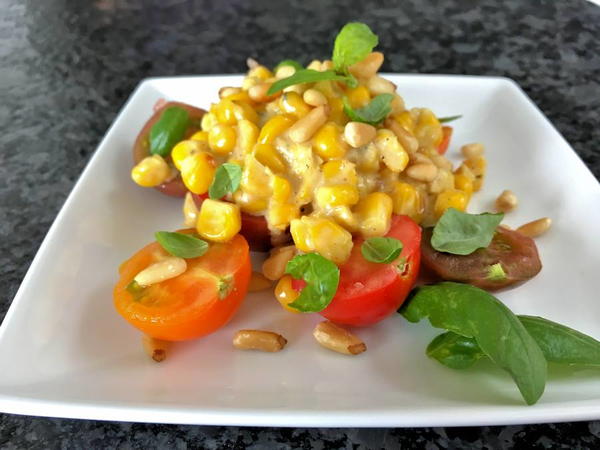 Creamed Corn with Tomatoes