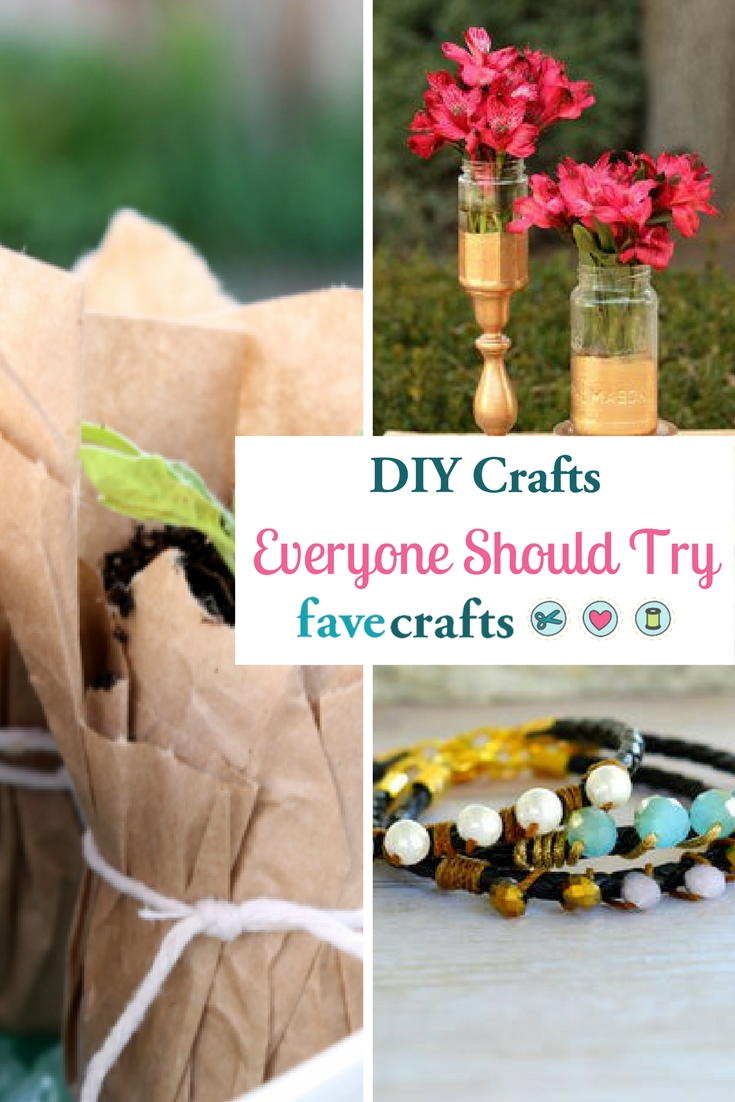 50+ DIY Crafts Everyone Should Try | FaveCrafts.com