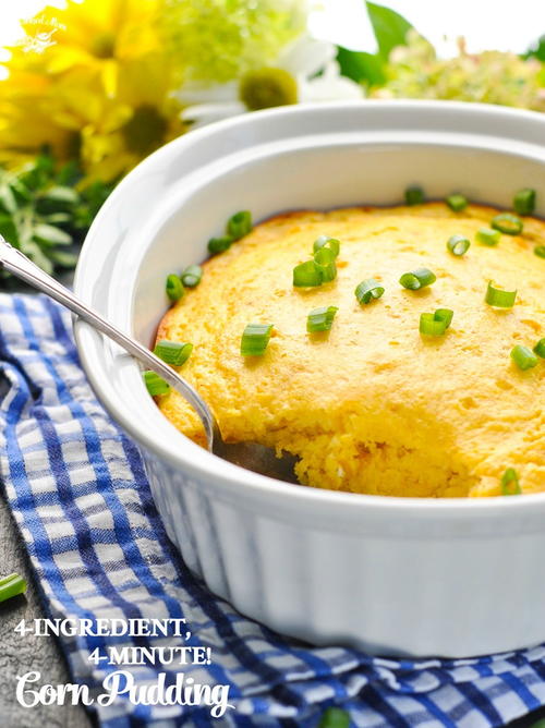 4-Minute Corn Pudding