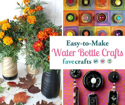 Easy to Make Water Bottle Crafts