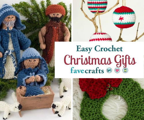 51 Easy Crochet Christmas Gifts | FaveCrafts.com