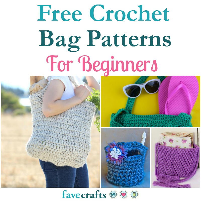 Crochet Tote Bag PATTERN Gift for Mom DIY Beach Bag 