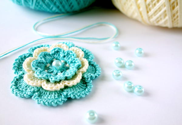 Crochet Irish Rose