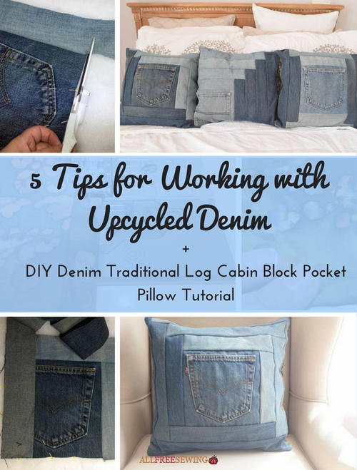 5 Tips for Working with Upcycled Denim | AllFreeSewing.com