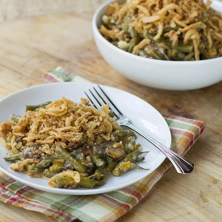 green bean casserole from scratch oven