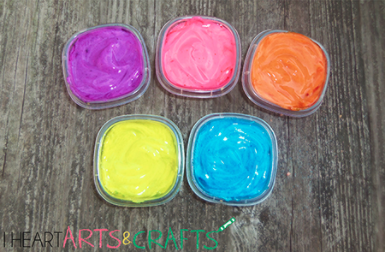 Edible DIY Finger Paint