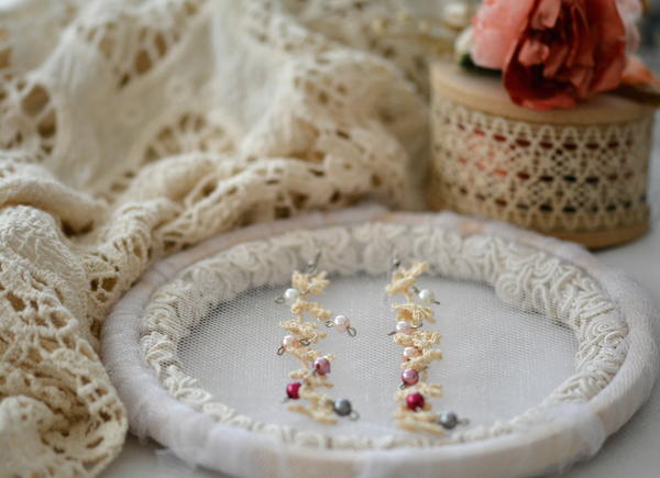 HiruHandmade  Crochet Flower Earrings pattern 2 Video  Facebook