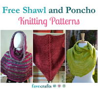 23 Favorite Free Shawl and Poncho Knitting Patterns