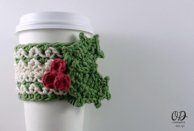 Festive Holiday Cup Cozy