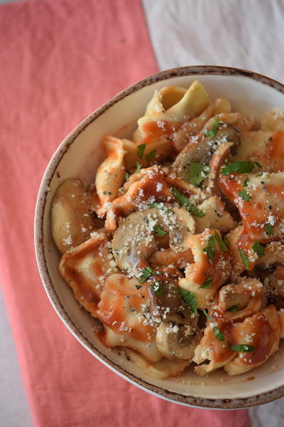 Hearty and Homemade Mushroom Bolognese