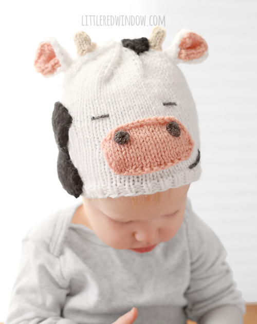 Cuddly Cow Hat