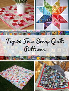 Top 20 Free Scrap Quilt Patterns