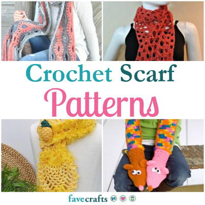 33 Crochet Scarf Patterns Favecrafts Com