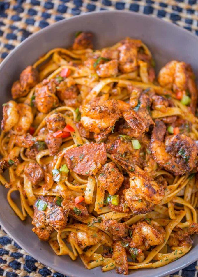 Easy Cajun Jambalaya Pasta