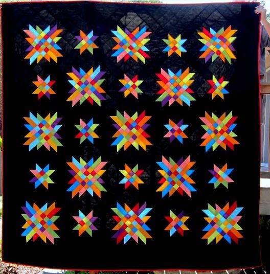 Delectable Stars Quilt Pattern