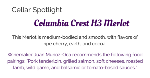 Cellar Spotlight on Columbia Crest Merlot