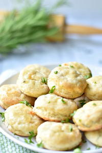 Herb and Cheese Mini Biscuits