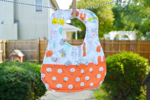 The Two Thirds Baby Bib