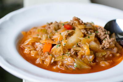 Sarma Cabbage Roll Soup