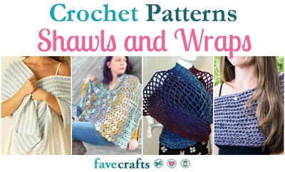 23 Crochet Shawl Patterns and Wraps
