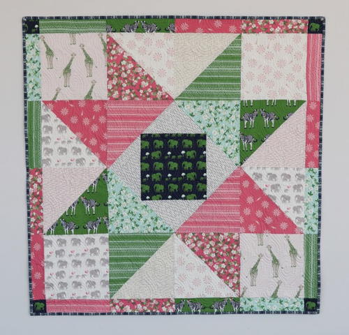 Patchwork Star Baby Quilt Tutorial