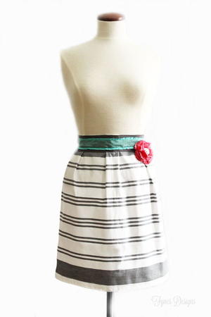 10 Minute Dishtowel Apron Pattern