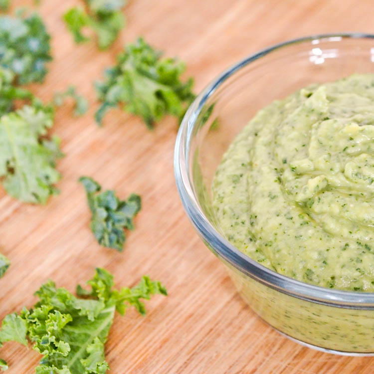 Vegan Kale White Bean Dip
