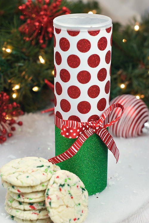 Christmas Cookie Cans