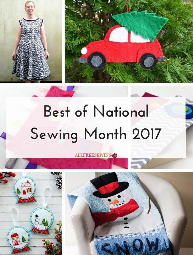 Best of National Sewing Month 2017 | AllFreeSewing.com