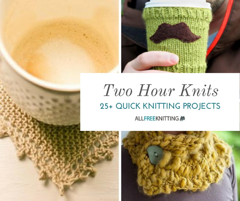 Two Hour Knits 28 Quick Knitting Projects