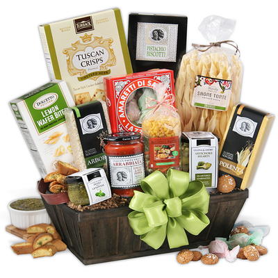Gourmet Gift Baskets Tour of Italy Gift Basket