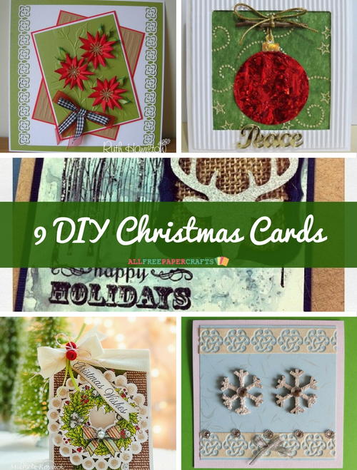9 DIY Christmas Cards