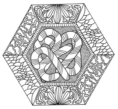 candy canes galore adult coloring page favecrafts
