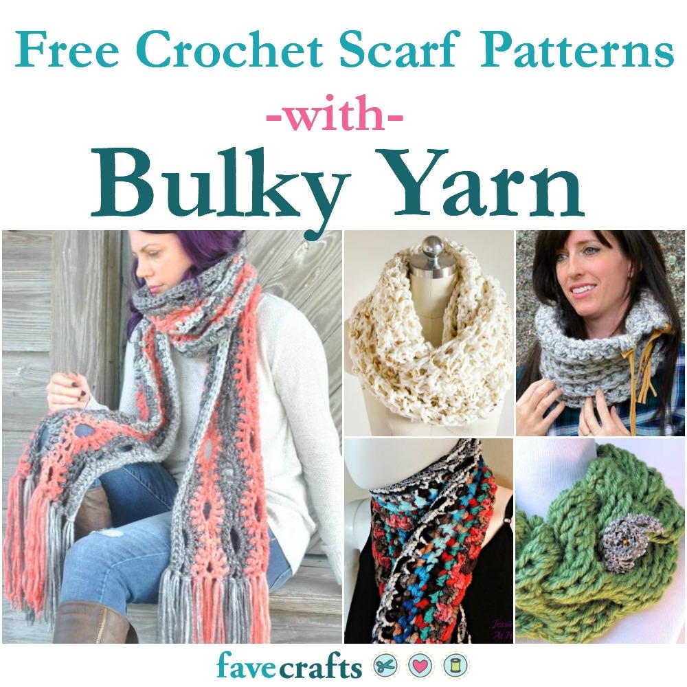 Yarn Weight #5 (Bulky/Chunky) Crochet Patterns - Easy Crochet Patterns