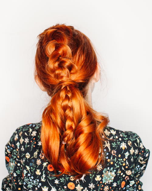 Top Braided Ponytail