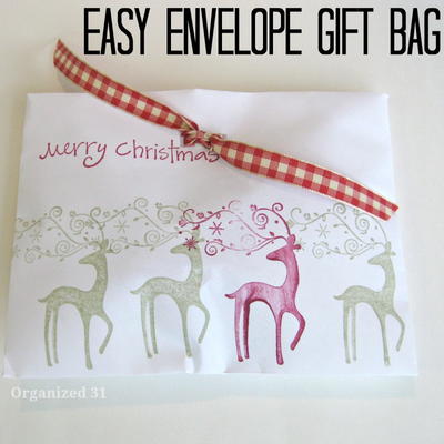 Easy Envelope Gift Bags