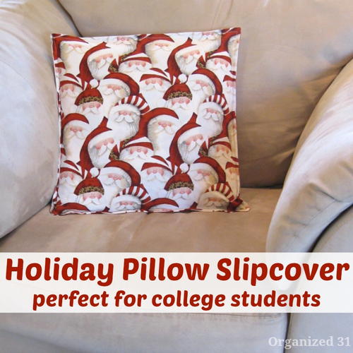 Christmas Pillow Slipcover
