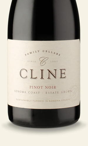 Cline Sonoma Coast Estate Pinot Noir 2016