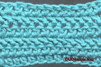 Herringbone Half-Double Crochet Stitch Tutorial