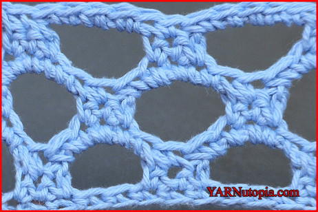 Honeycomb Crochet Stitch Tutorial
