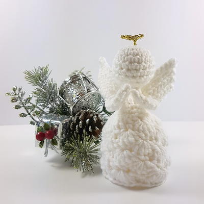 Easy Christmas Angel Crochet Pattern