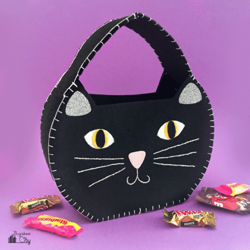 DIY Halloween Cat Treat Bag