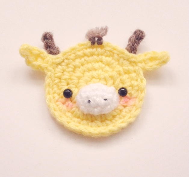Cutest Crochet Giraffe Applique_1