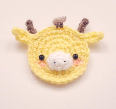 Cutest Crochet Giraffe Applique