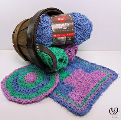 Polyomino Puzzle Dishcloth