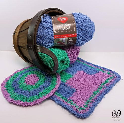 Polyomino Puzzle Dishcloth