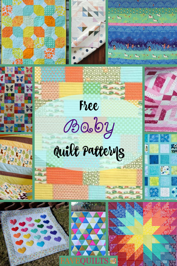 40+ Free Baby Quilt Patterns | FaveQuilts.com