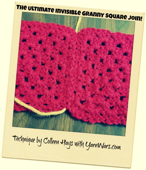 Ultimate Invisible Granny Square Join