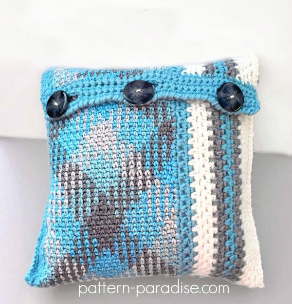 Planned Pooling Throw Pillow